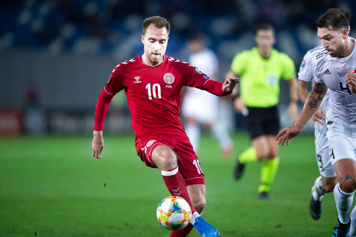 Christian Eriksen er med i truppen, når Danmark skal møde Schweiz lørdag.