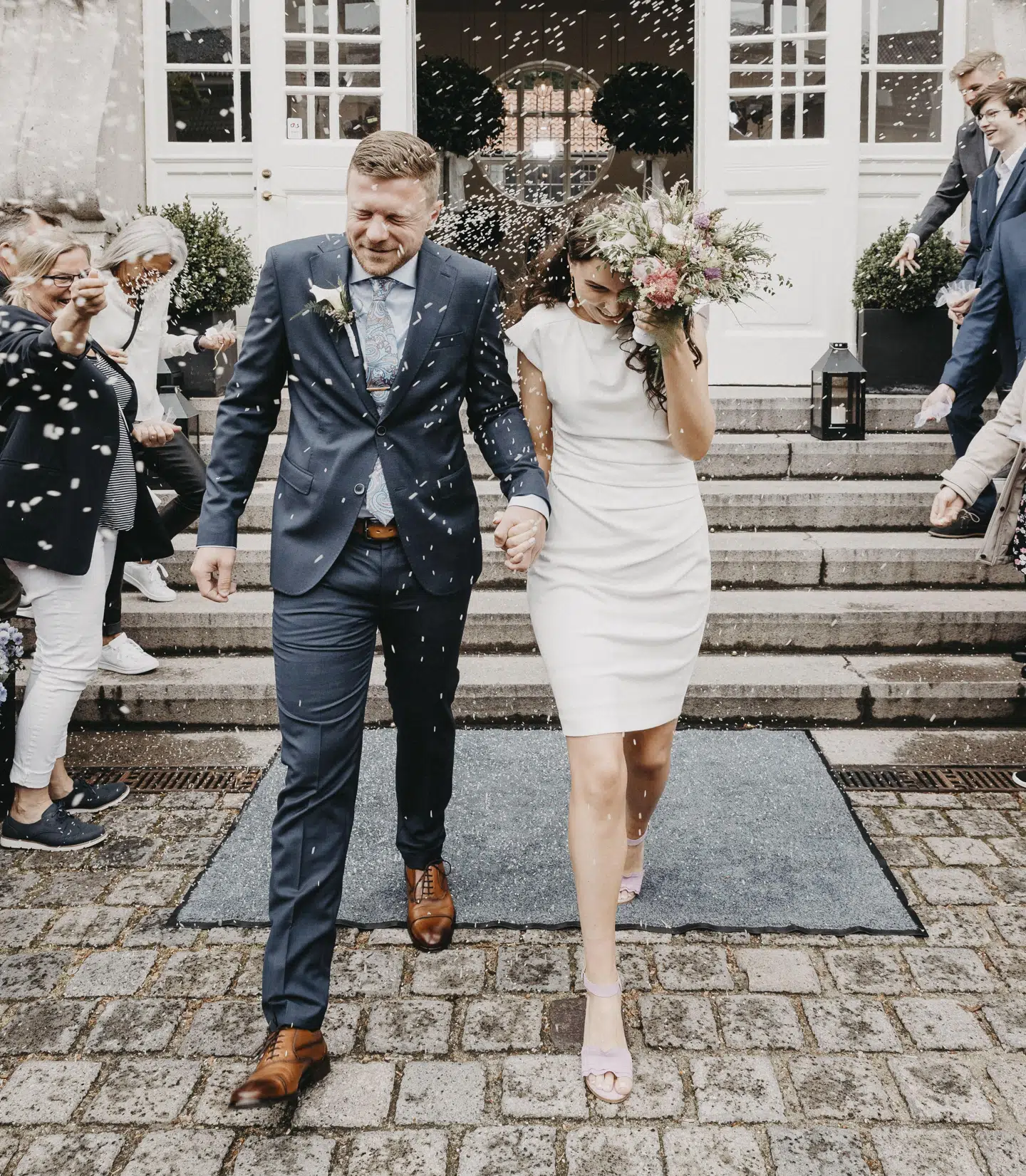 Henriette og Claus, da de blev gift i sæsonens første afsnit.