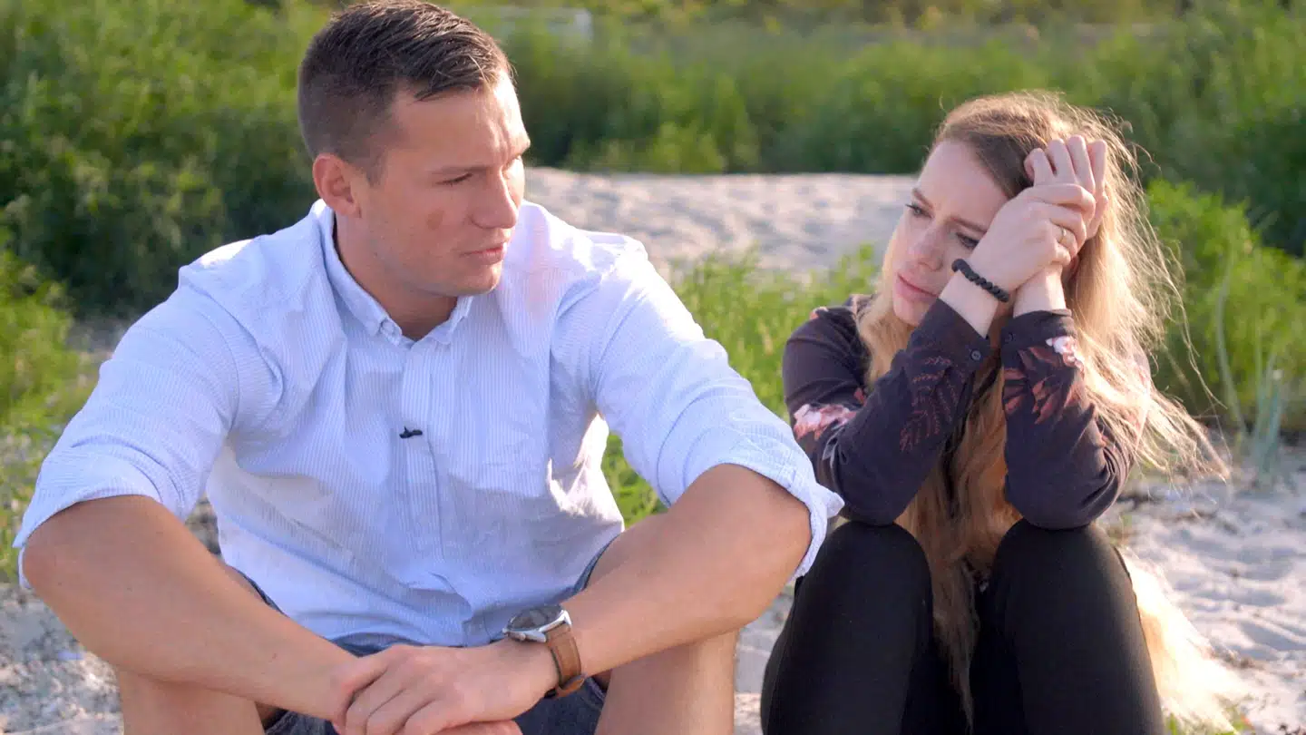 Michael og Christina er det unge par i årets udgave af DRs »Gift ved første blik«. Programmet er karakterdrevet og indeholder både »helte« og »skurke«.