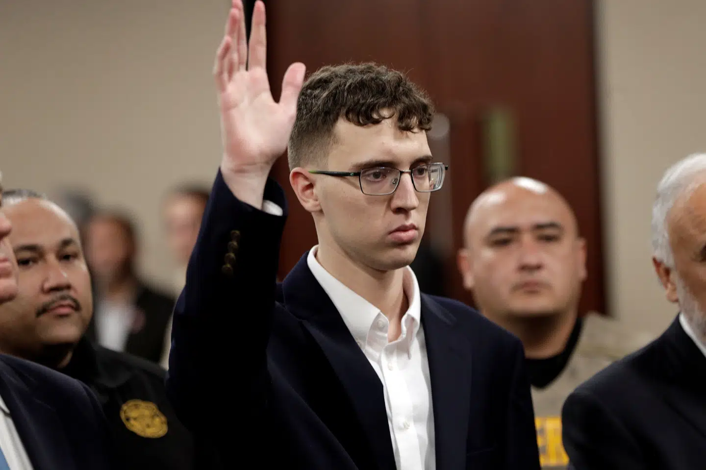 21-årige Patrick Crusius er tiltalt for at have dræbt 22 mennesker og såret 25 andre under et masseskyderi i en Walmart-forretning i El Paso den 3. august i år. Pool/Ritzau Scanpix