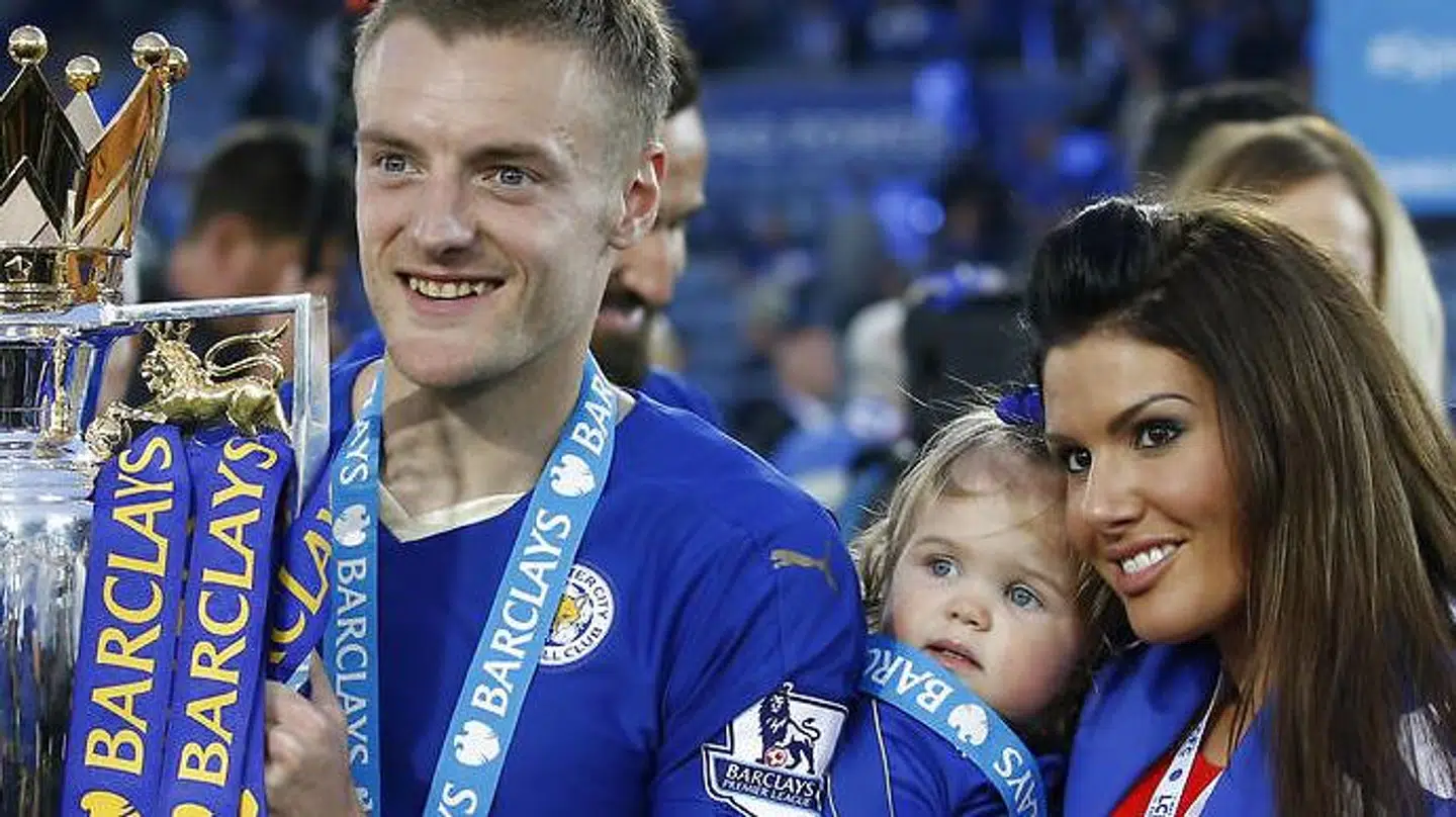 Jamie og Rebekah Vardy.