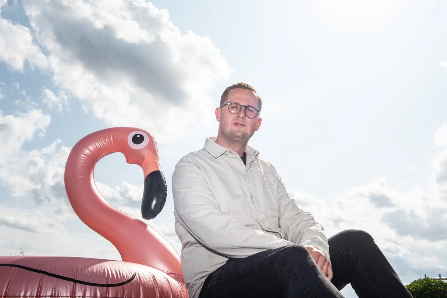 Benjamin Hav fra Benal er glad for sangen Uh Babe. Ida Marie Odgaard/Ritzau Scanpix