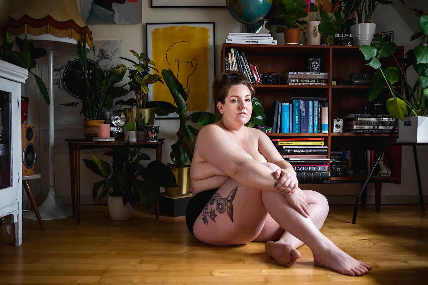 Som fotograf satte Malene Nelting Jepsen sig for at fotografere sin krop, for at undersøge om en tyk krop kan være smuk, lækker og sexet.