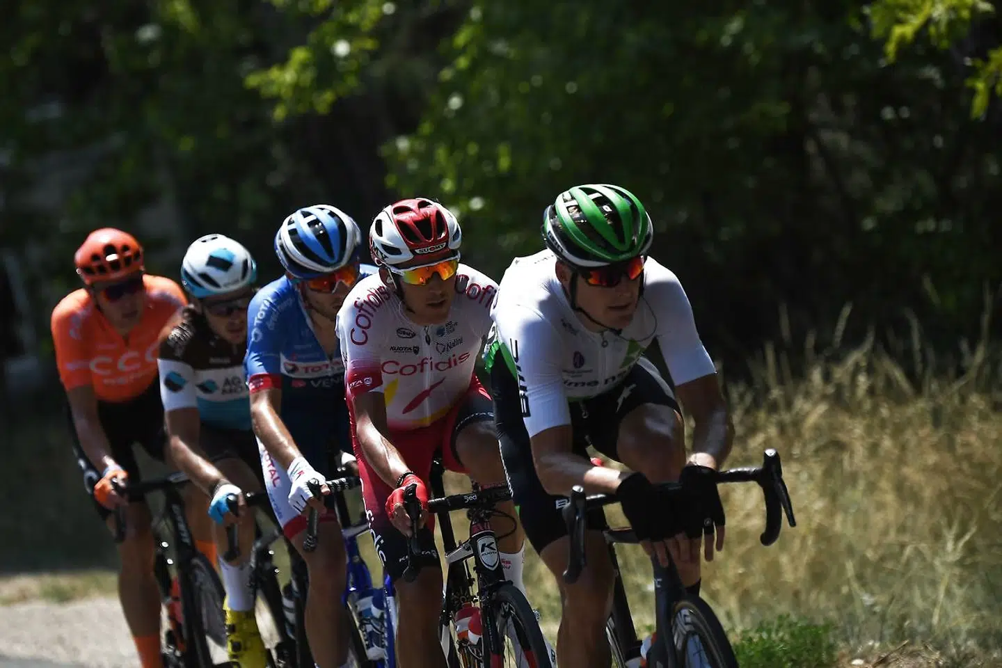 Lars Bak under årets udgave af Tour de France.