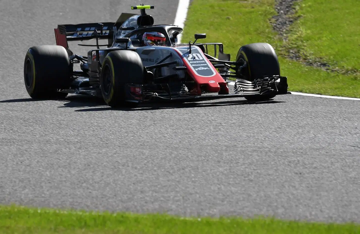 Kevin Magnussen blev nummer 12 ved det japanske Grand Prix sidste år.