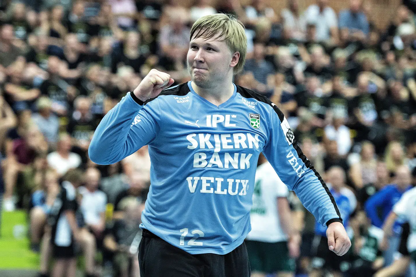 Emil Nielsen - her for Skjern - har fået en fornem start i Nantes. (Arkivfoto) Henning Bagger/Ritzau Scanpix