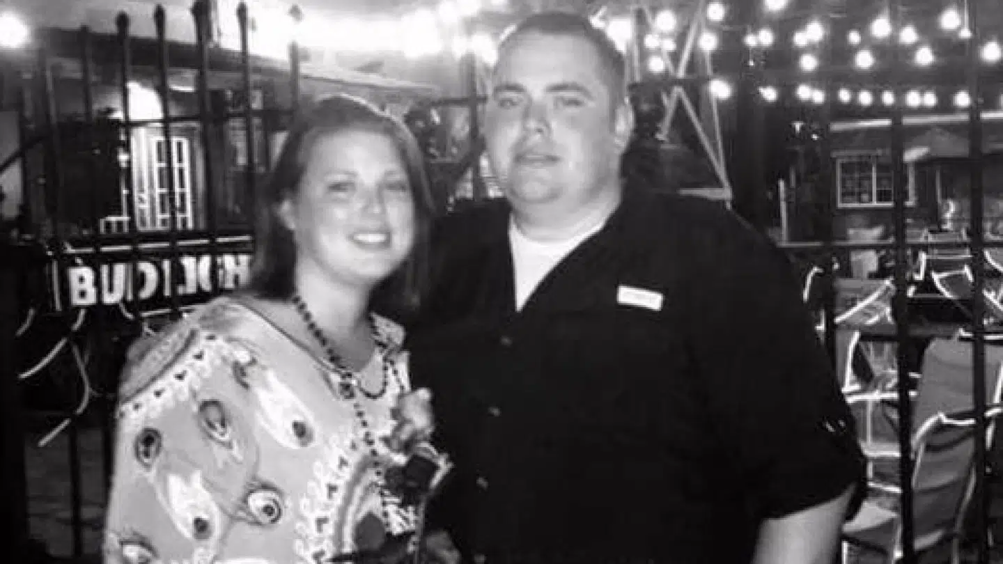 Heath Bumpous og forlovede.