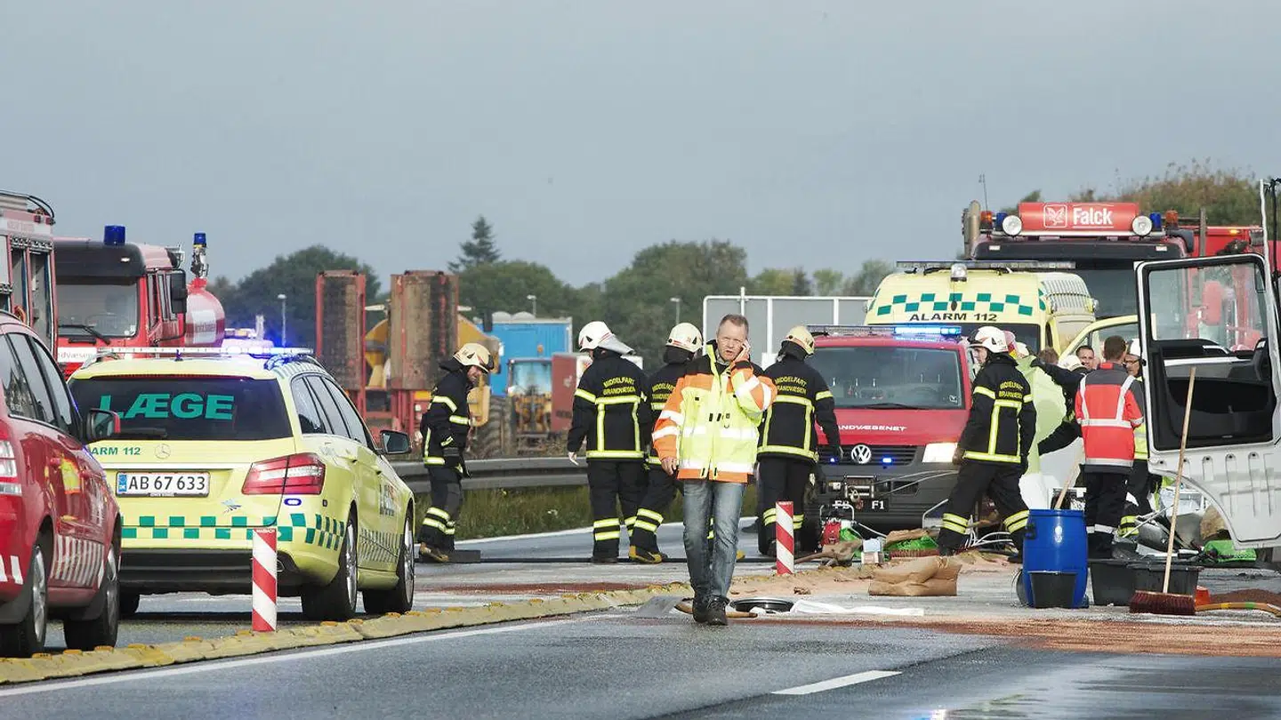 Ulykkerne er sket i mere eller mindre hele landet.