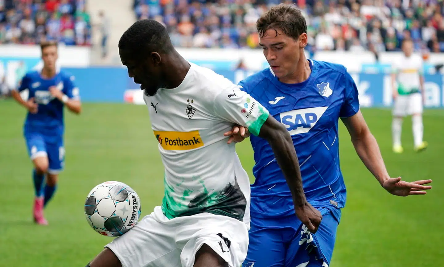 Robert Skov har spillet sig ind i startsoptillingen i Hoffenheim.