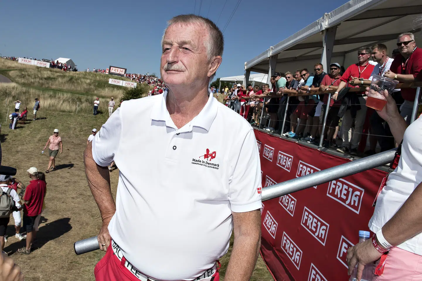 Lars Larsen var ejer af et golfresort, der nu flytter adresse til Lars Larsens Vej 1 i Gatten, Nordjylland. (Arkivfoto) Henning Bagger/Ritzau Scanpix