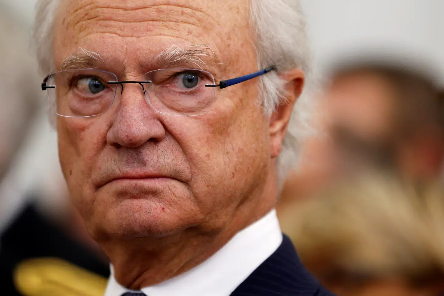 Den svenske konge, Carl Gustaf, har besluttet, at fem af hans børnebørn ikke længere er en del af kongehuset. De er dog fortsat en del af den kongelige familie. (Arkivfoto) Regis Duvignau/Reuters