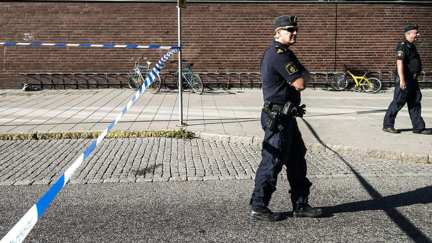 Svensk politi. Genrefoto.