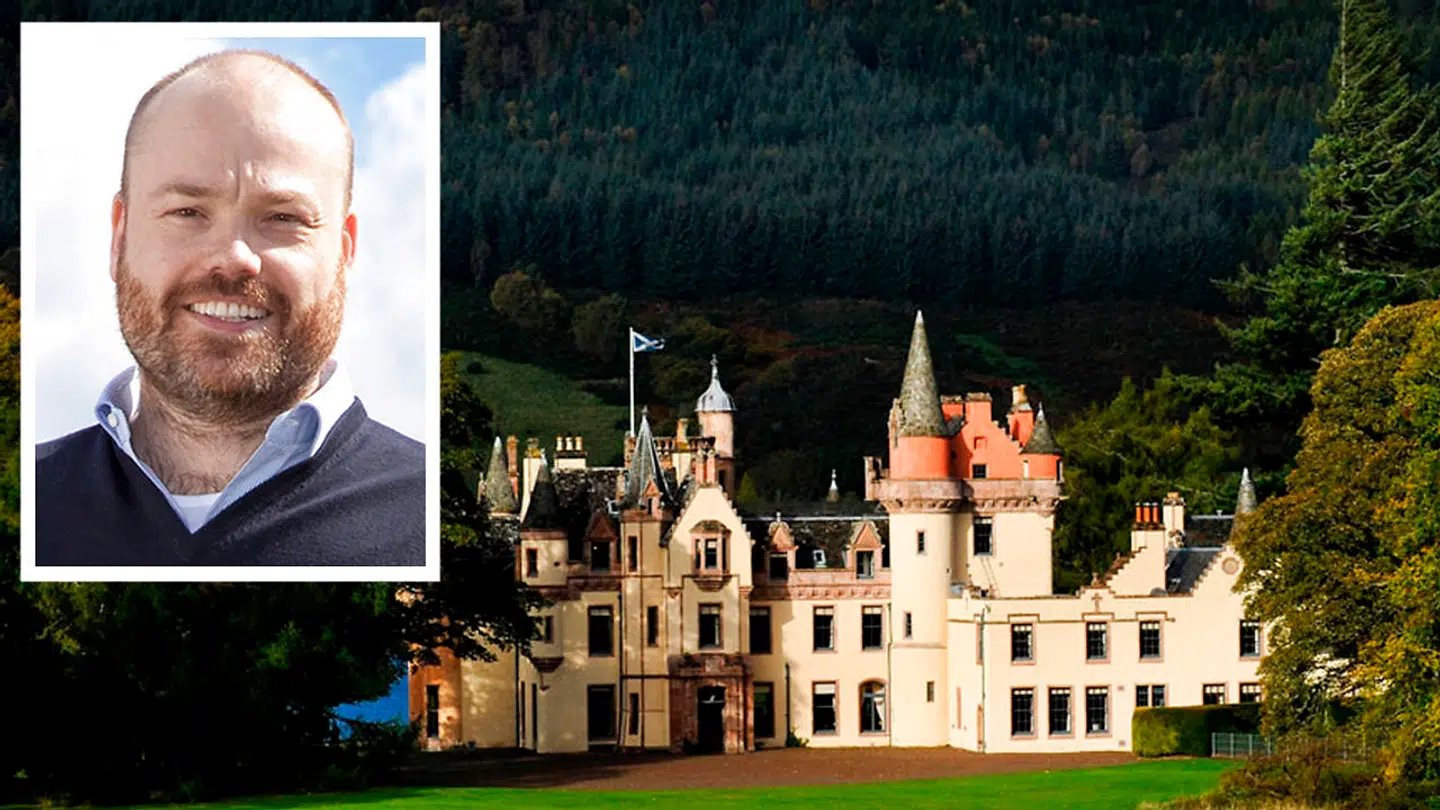 Anders Holch Povlsen ejer blandt andet det skotske slot 'Aldourie Castle '.
