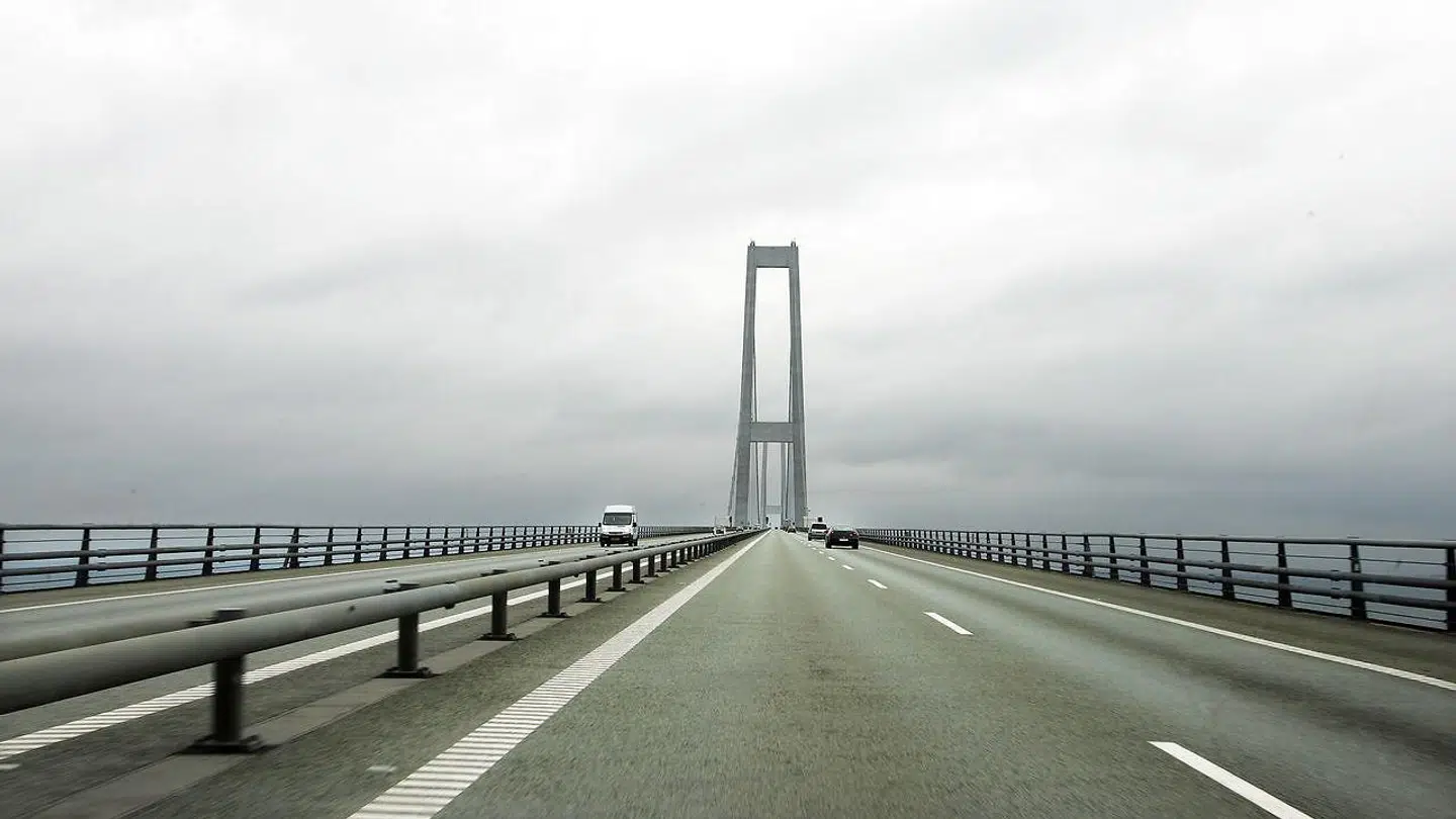 Storebæltsbroen. Arkivfoto.