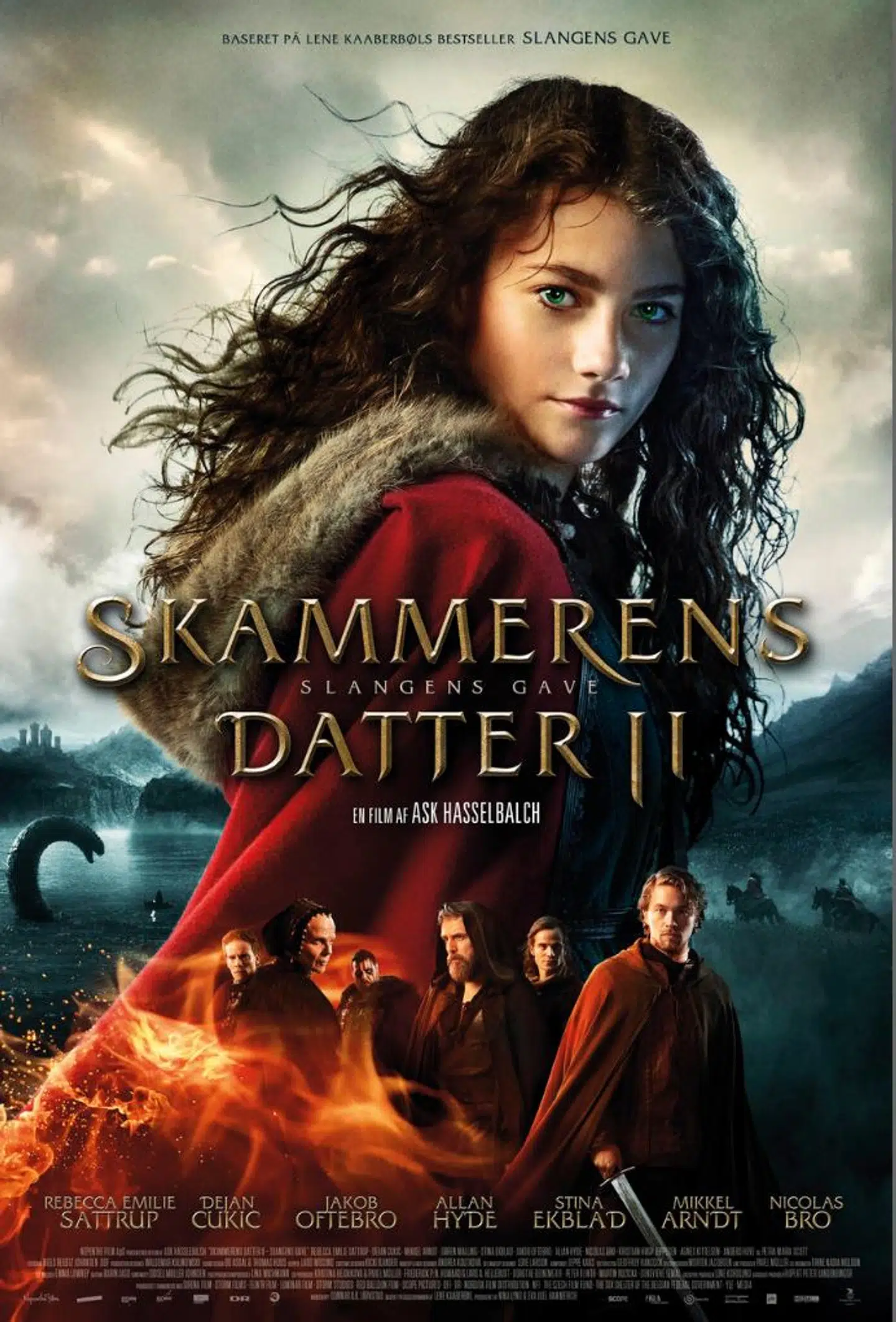 Filmplakaten for 'Skammerens datter: Slangens gave'.