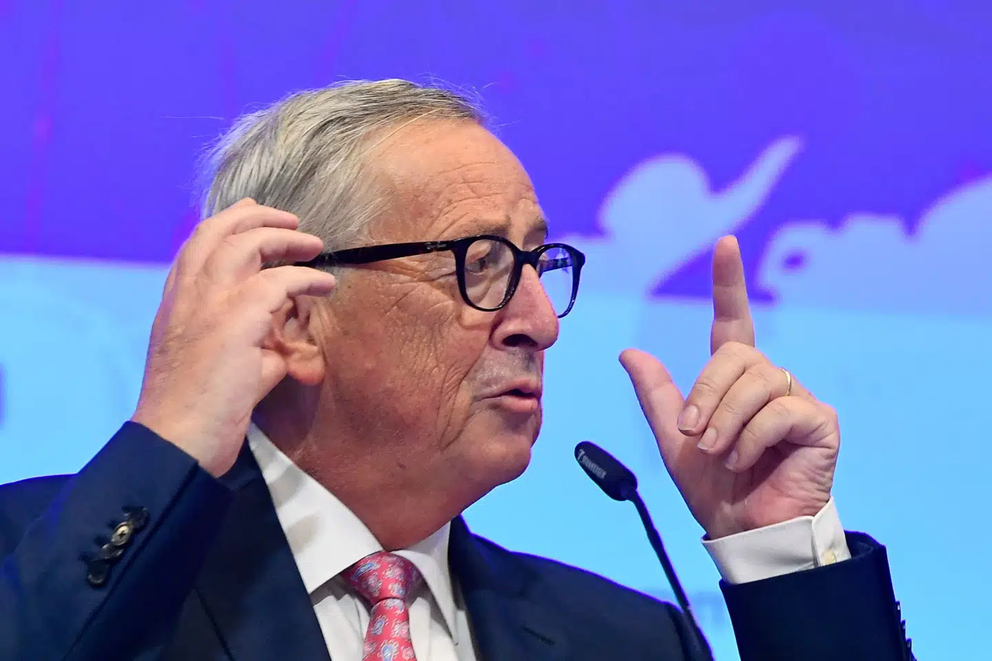 Formanden for EU-Kommissionen, Jean-Claude Juncker, siger, at der fortsat er problematiske punkter i Storbritanniens nye brexit-udspil, men han ser også visse fremskridt. John Thys/Ritzau Scanpix