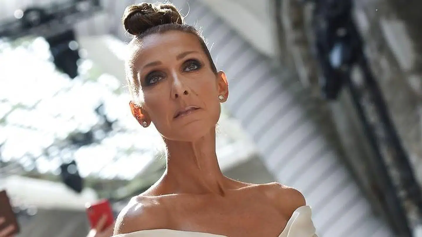 Celine Dion fotograferet på den røde løber i juni.