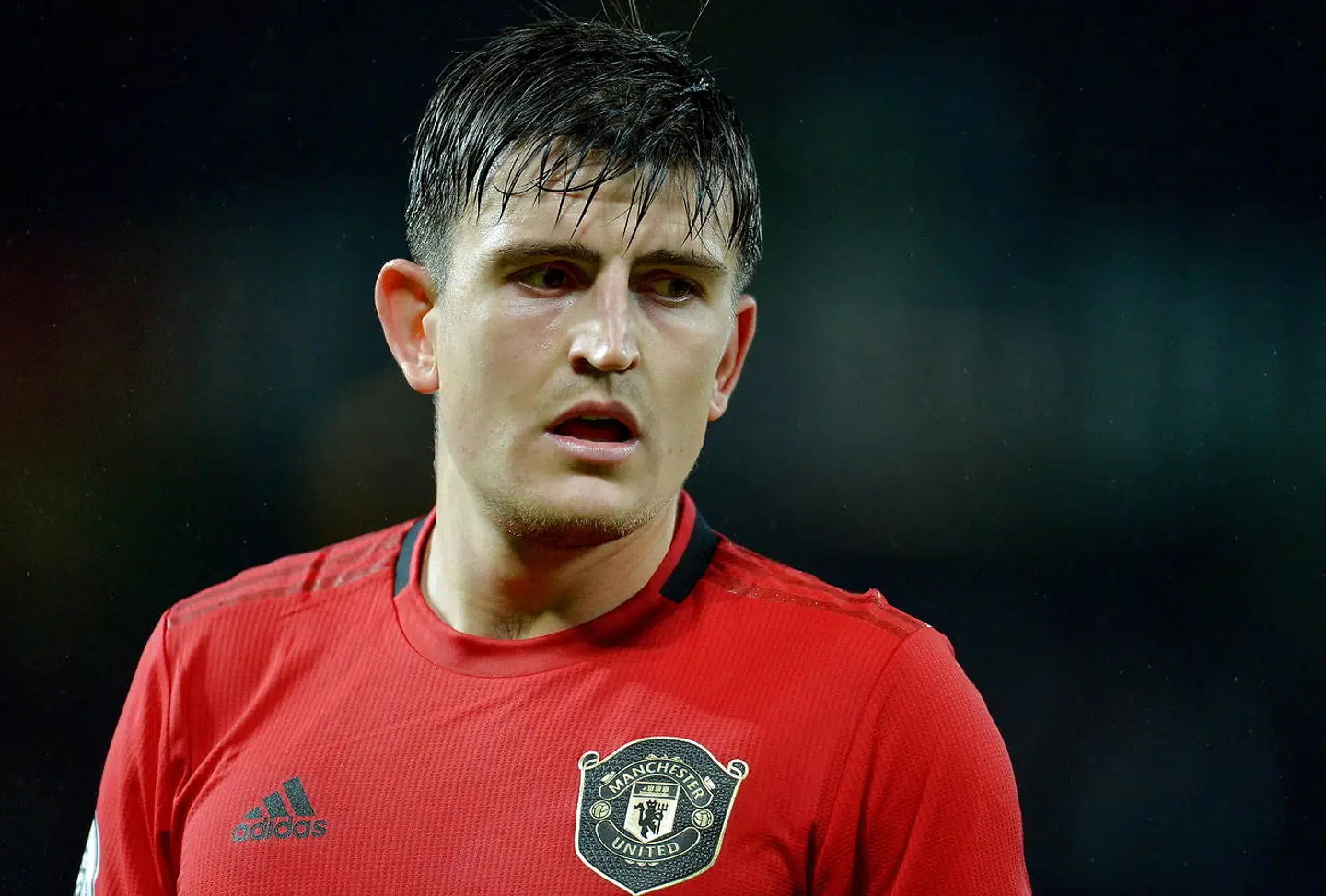 Harry Maguire blev hentet af Solskjær i sommer. Han er den dyreste forsvarsspiller nogensinde, da han røg til United fra Leicester for 728 millioner danske kroner.