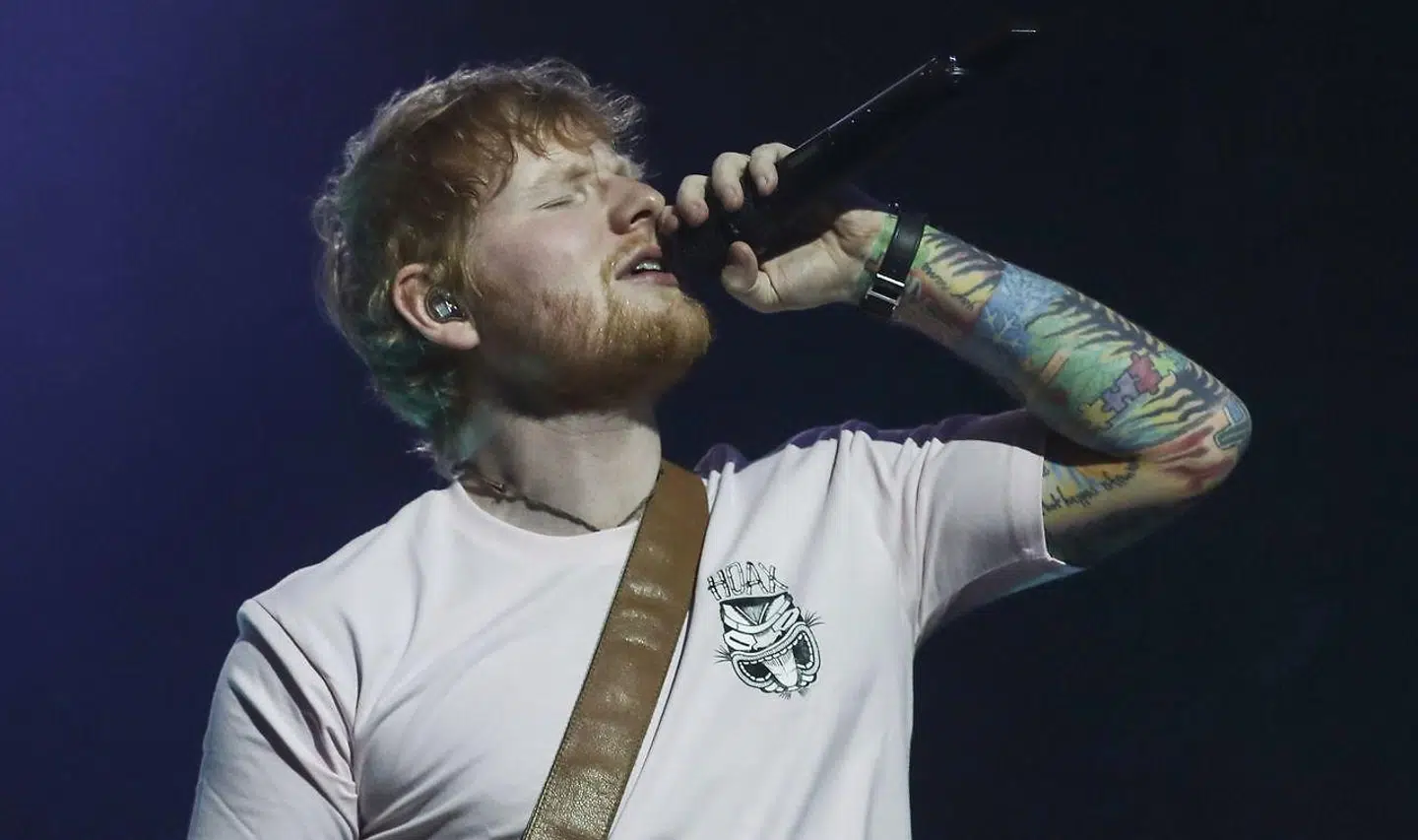 Ed Sheeran.