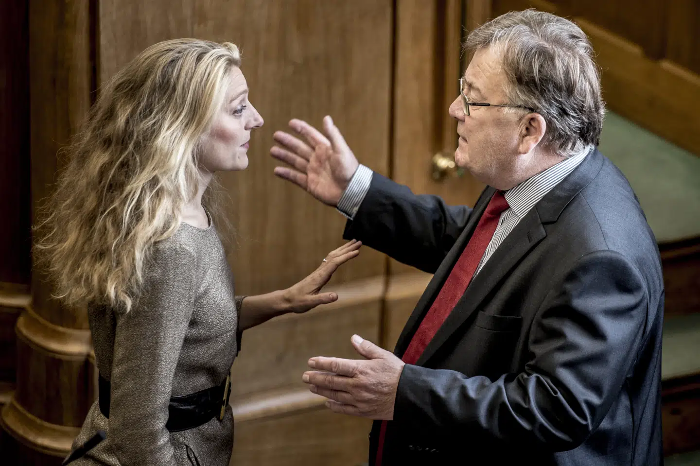 - Alt har sin tid, og jeg har gjort det i otte år for at fortælle alle, at der er republikanere i Folketinget, men jeg behøver ikke markere det på den måde længere, siger Zenia Stampe. Mads Claus Rasmussen/Ritzau Scanpix