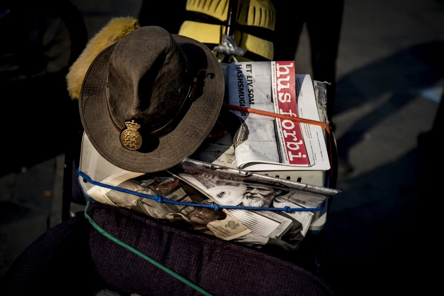 To hjemløse blev tidligere på måneden frifundet for at have sovet nær Rundetårn. Støttepartierne Enhedslisten, Radikale og SF vil fortsat af med forbuddet mod hjemløselejre, og efter efterårsferien vil regeringen se på reglerne for forbuddet. (Arkivfoto) Liselotte Sabroe/Ritzau Scanpix