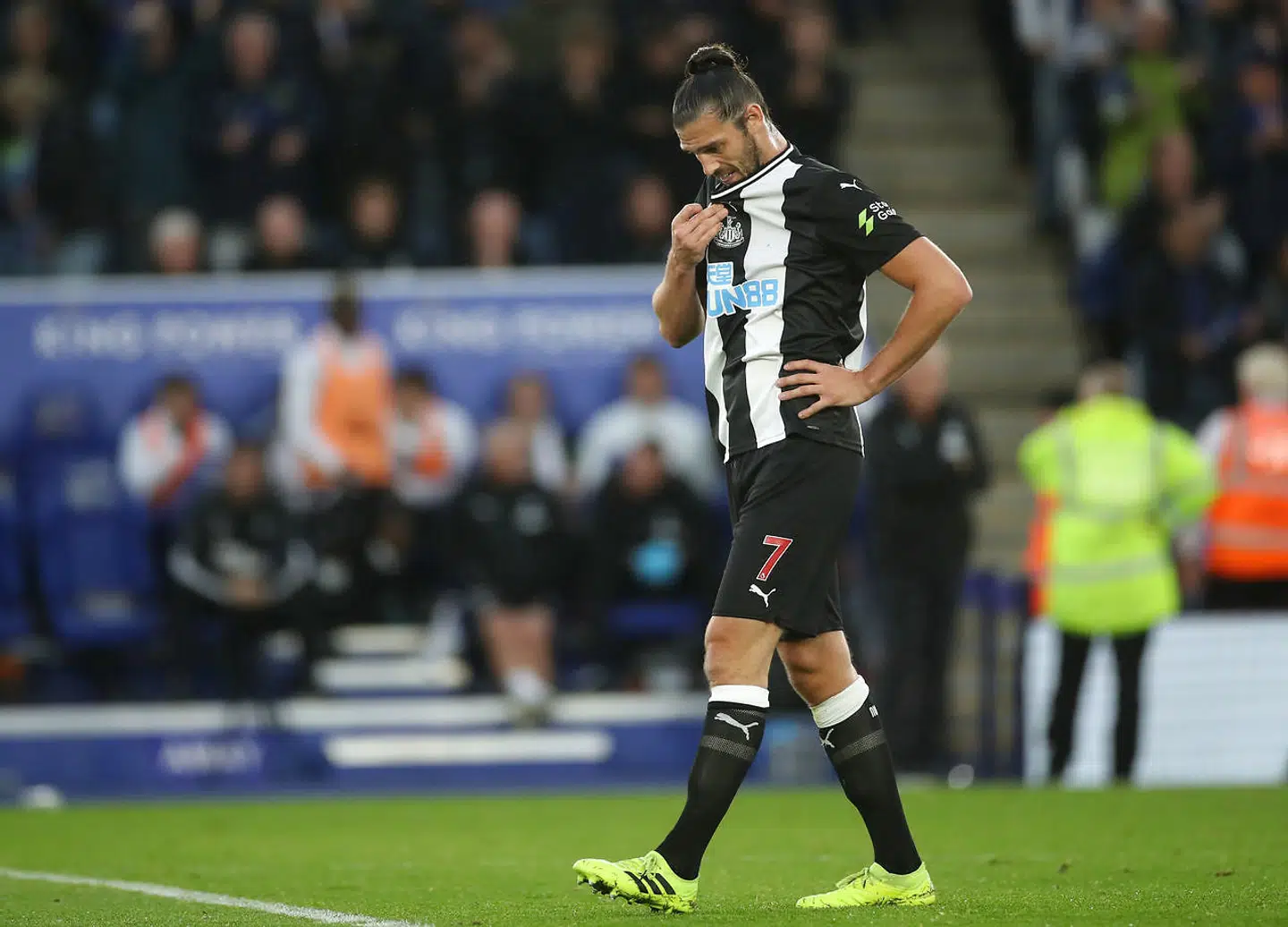 5-0 tabte Newcastle til Leicester.