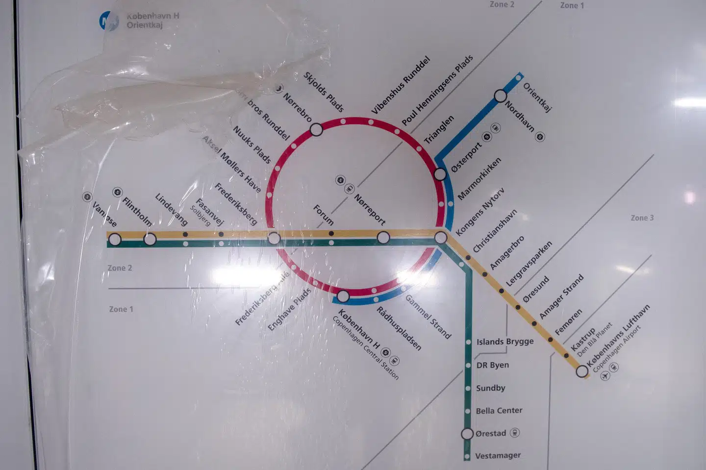 Metro Cityringen åbner for passagerer søndag 29. september. (Arkivfoto). Liselotte Sabroe/Ritzau Scanpix