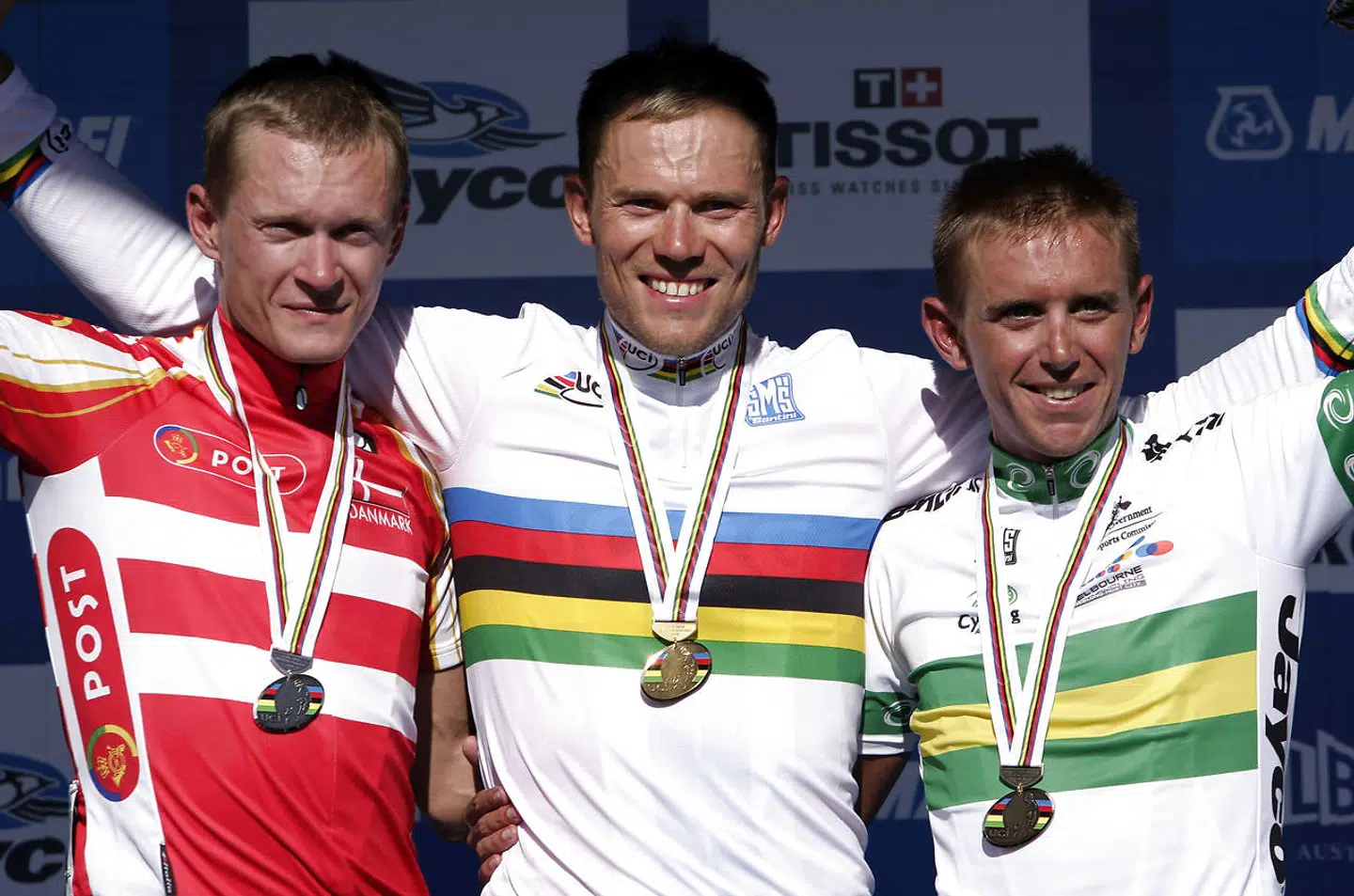 Matti Breschel vandt sølv ved VM i 2010.