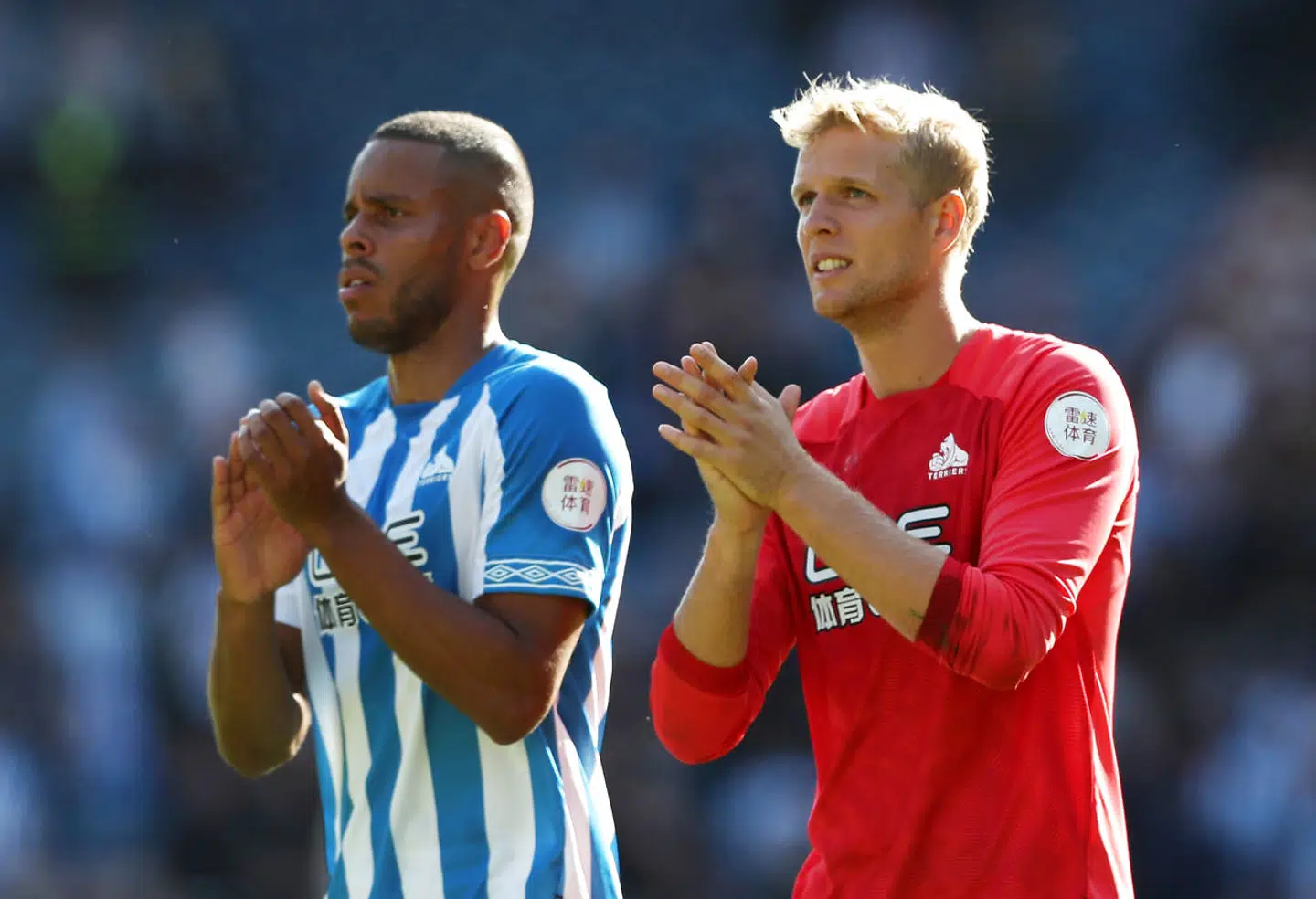 Jonas Lössl og Mathias 'Zanka' Jørgensen udgjorde med Philip Billing en dansk trio i Huddersfield. Alle tre har nu nye arbejdsgivere.