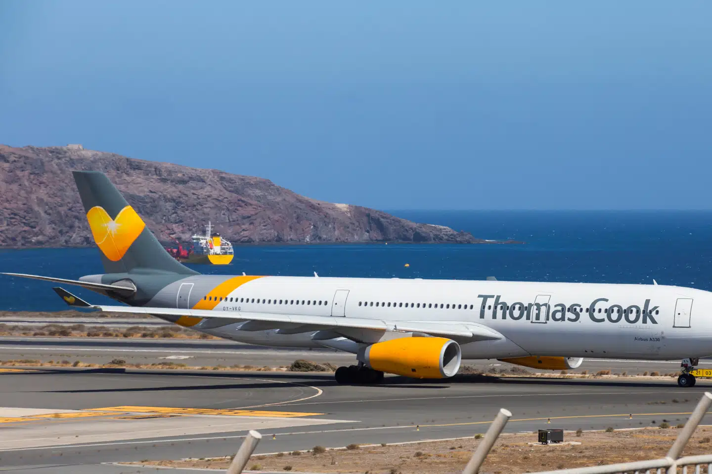 Det britiske rejseselskab Thomas Cook gik konkurs natten til mandag, da selskabet ikke lykkedes med at lave en aftale med sine kreditorer. (Arkivfoto) Borja Suarez/Reuters