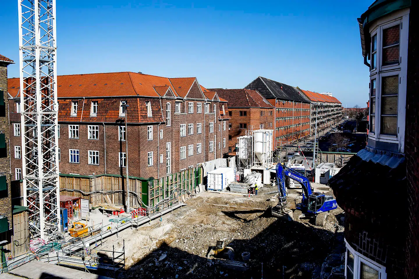 Den nye cityring ligger under Haraldsgade på Nørrebro og giver på nuværende tidspunkt støjgener til mange af beboerne på gaden.