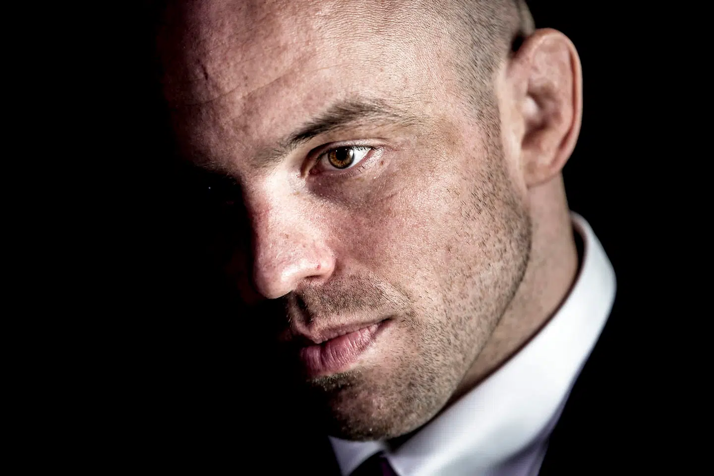 (ARKIV) Mark O. Madsen præsenteres til MMA-stævne hos TV3 Sporten i København, mandag den 4. marts 2019. MMA-kæmper Mark O. Madsen er rejst til Las Vegas for at jagte en kontrakt med UFC. Han kan trække på sine erfaringer fra et langt liv med brydning. Det skriver Ritzau, onsdag den 14. august 2019.. (Foto: Mads Claus Rasmussen/Ritzau Scanpix)