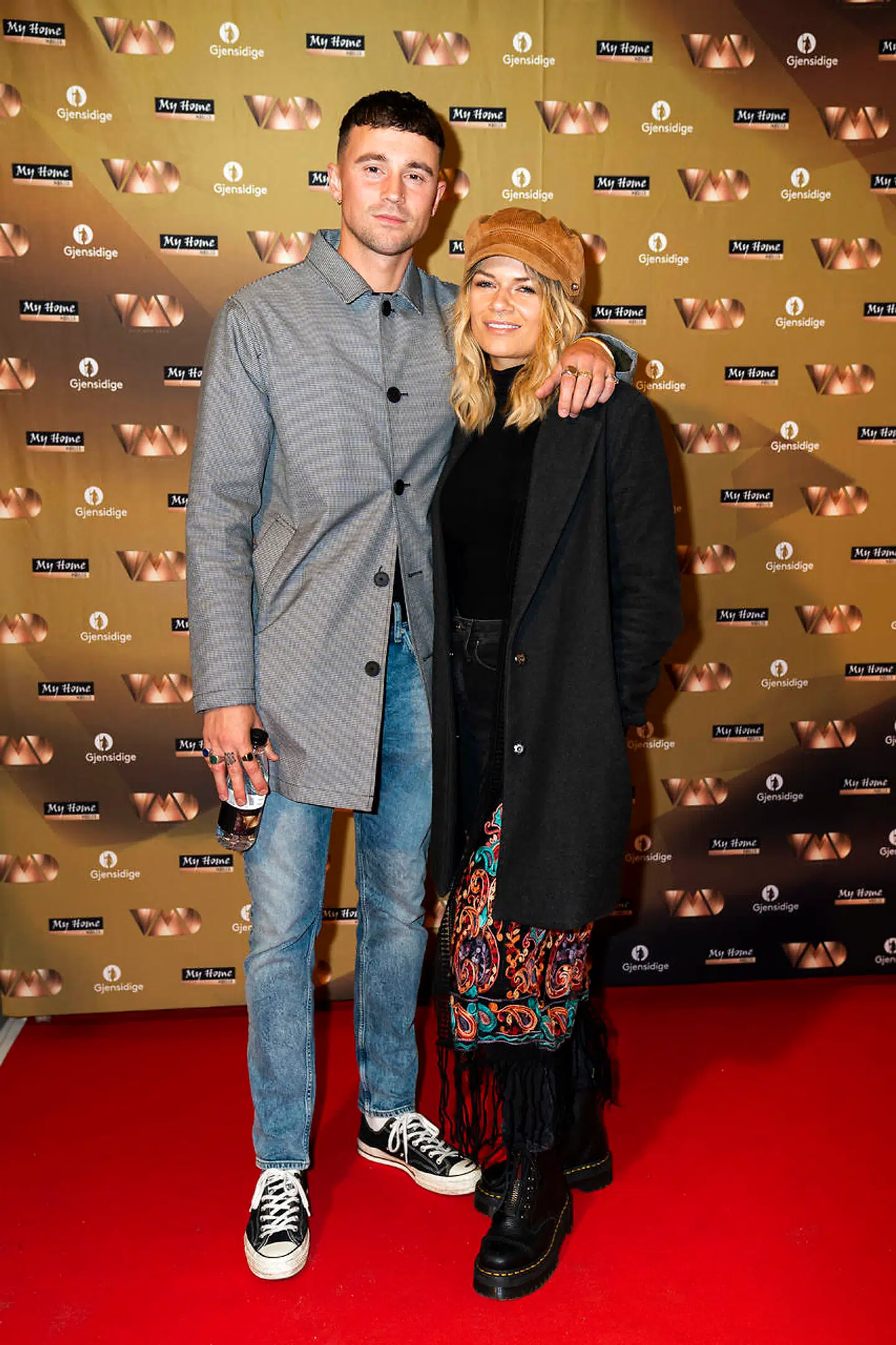 Rikke Gøransson og Tommy-Lee Winkworth til andet program af 16. sæson af 'Vild med dans'. (Foto: Martin Sylvest/Ritzau Scanpix)