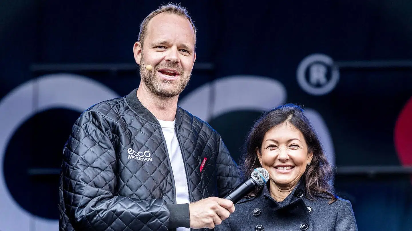 Den 8. september var Jacob Riising vært ved Ecco Walkathon hvor grevinde Alexandra deltog.