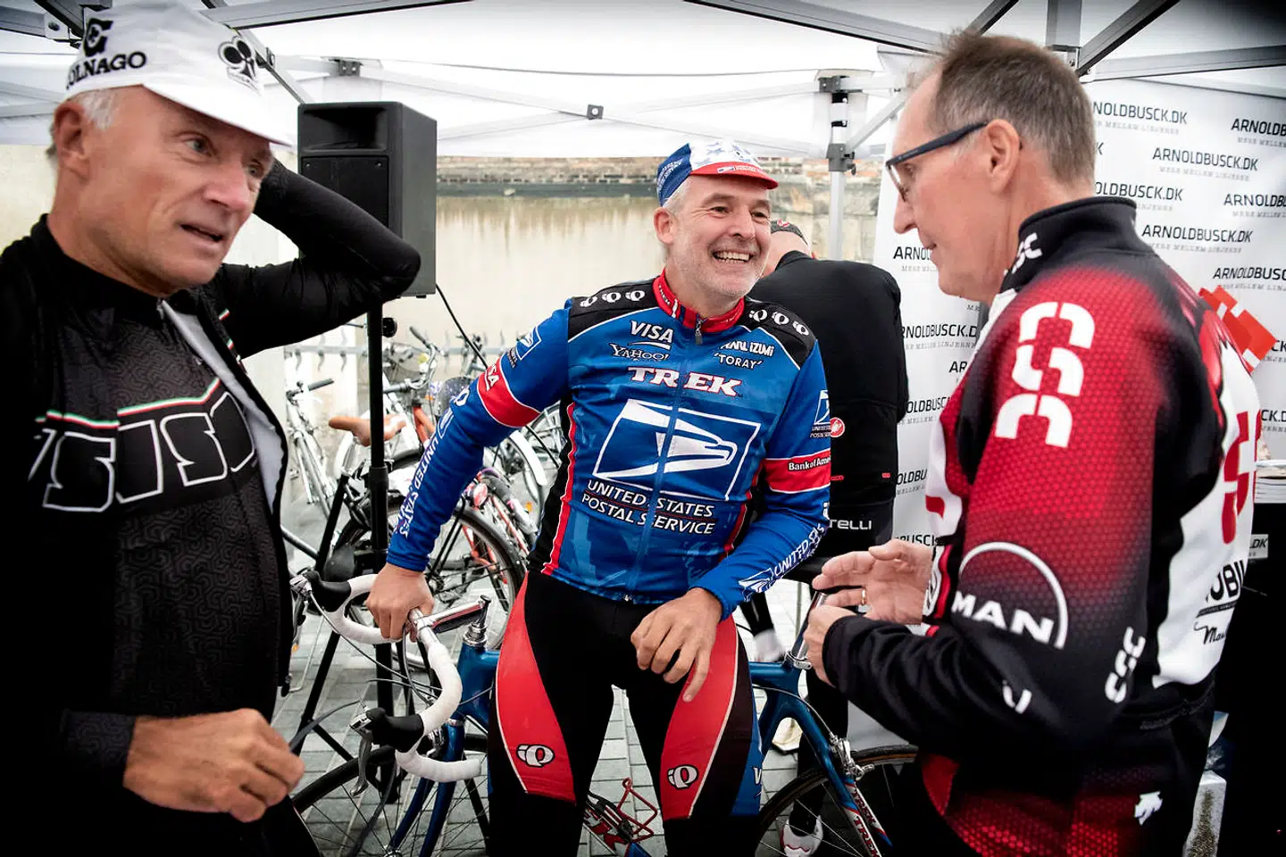 Jens Veggerby, Peter Meinert og Jørgen V. Pedersen udgør den ældre garde i DPCC.