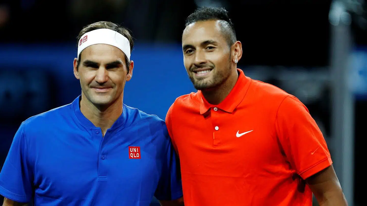 Nick Kyrgios tabte kampen til Roger Federer. Ifølge eget udsagn mistede han koncentrationen, fordi han så en flot pige.