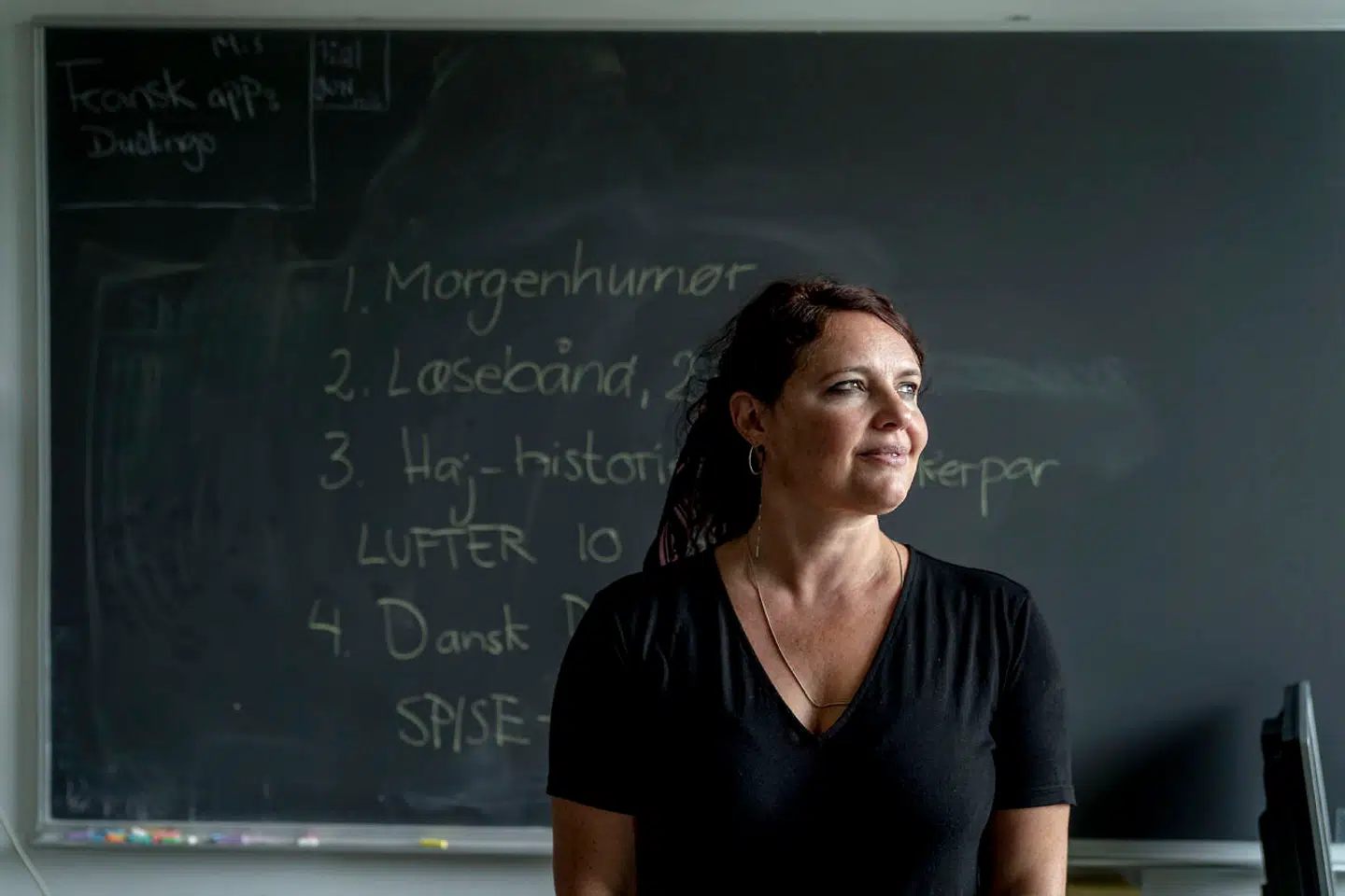 Signe Kløve Dreyer underviser blandt andet 7. klasse, og hun oplever, at der er otte-ni elever, der forstyrrer undervisningen og ødelægger det for klassens resterende 18 elever.