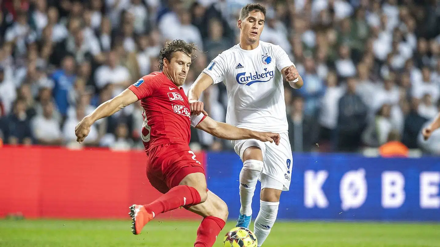 Erik Sviatchenko (tv.) og Pieros Sotiriou (th.).