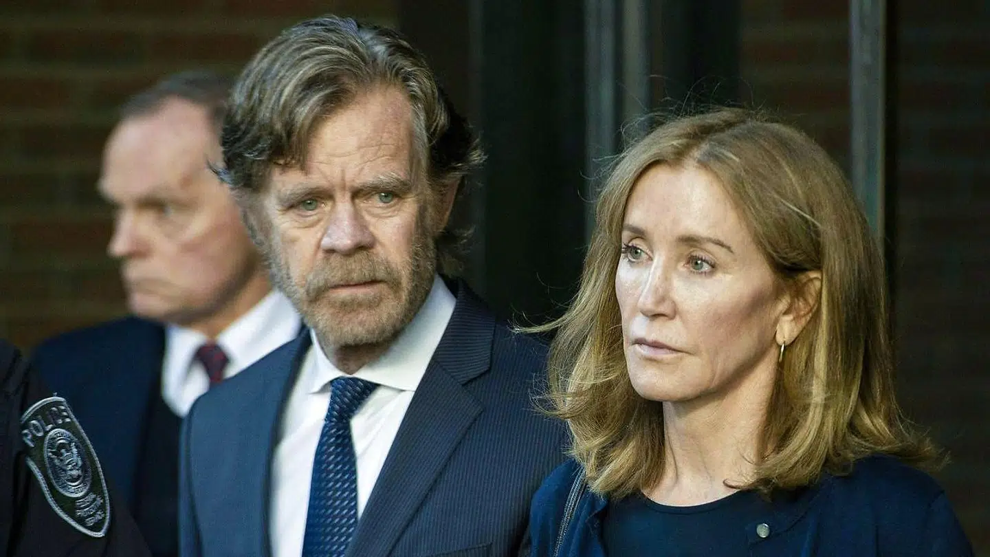 Den tidligere Emmy-vinder Felicity Huffman blev hånet i nat. (Foto: Scanpix)