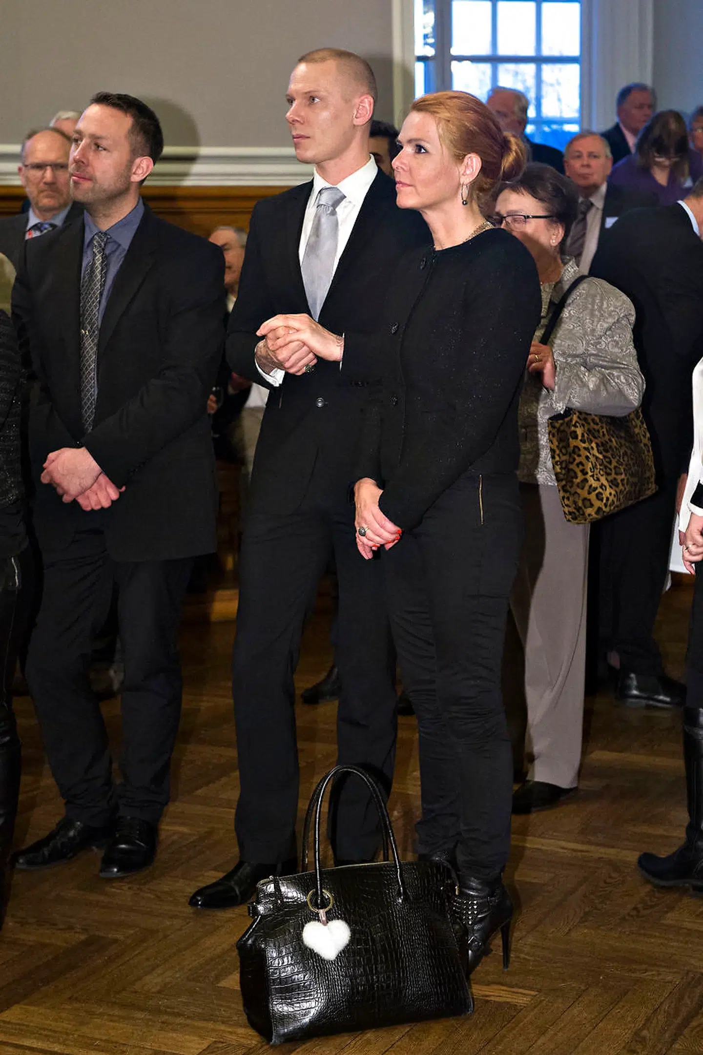Jim Lyngvild og Inger Støjbergs venskab går flere år tilbage. Her ses de i 2014 ved fejringen af Pia Kjærsgaards 30-års jubilæum i Folketinget.