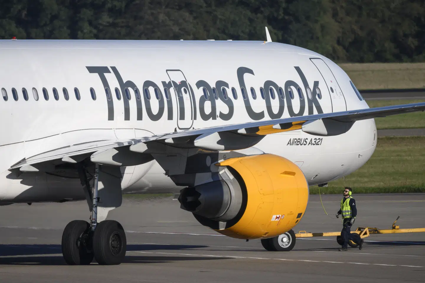 Alle Thomas Cook-fly er natten til mandag blevet aflyst, efter at selskabet er gået i betalingsstandsning. (Arkivfoto) 50090 Johan Nilsson/Tt/Ritzau Scanpix