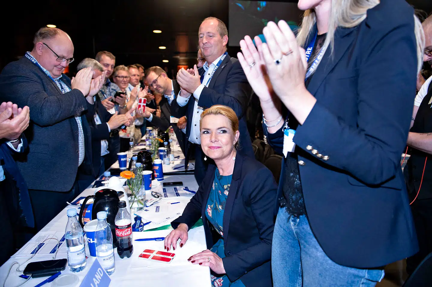 Inger Støjberg blev valgt til ny næstformand ved Venstres ekstraordinære landsmøde om valg af ny formand og næstformand i Herning Kongrescenter lørdag den 21. september 2019.