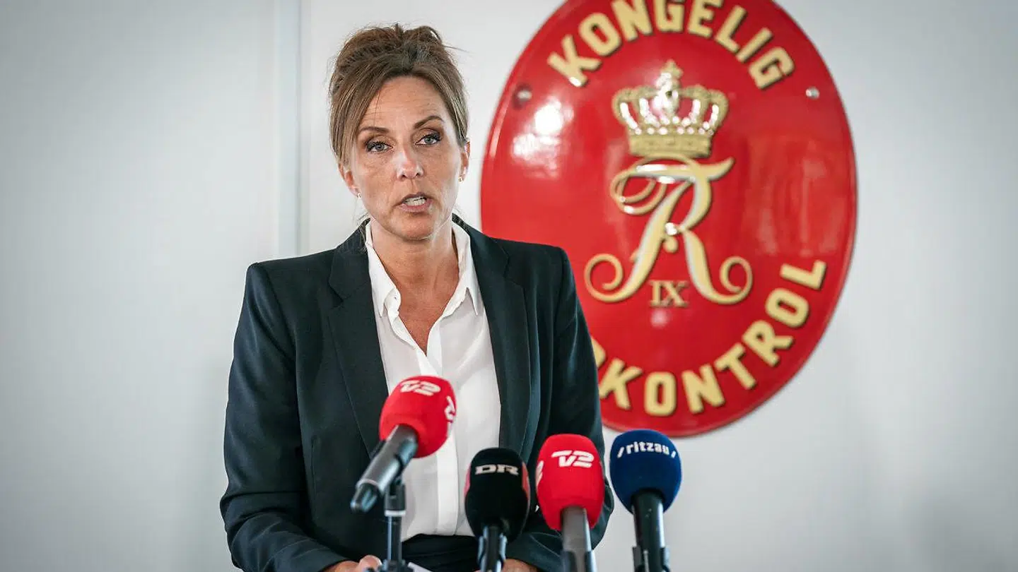 Her ses Skattestyrelsens direktør Merete Agergaard til pressemøde 16. september 2019.