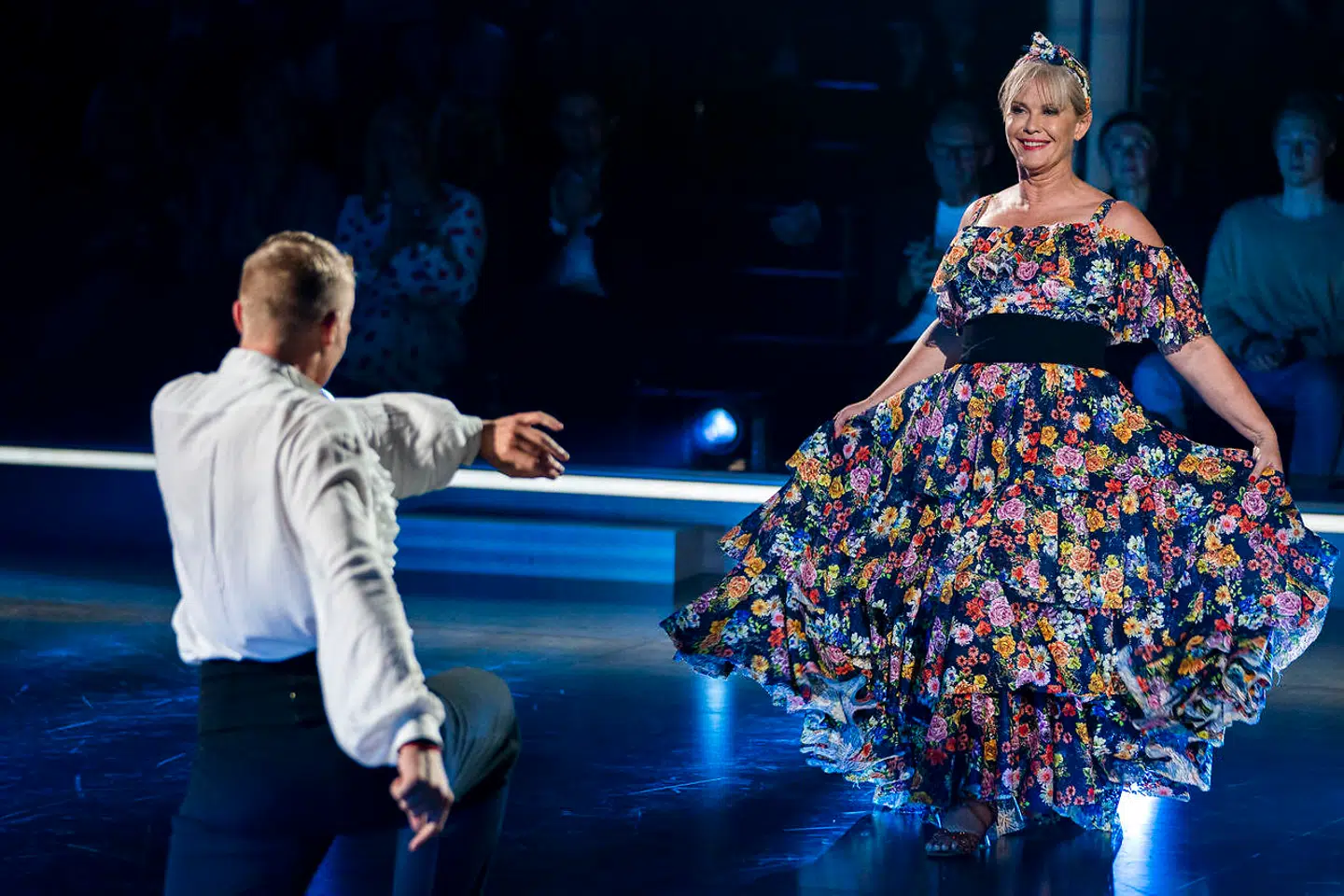 Birgit Aaby og Frederik Nonnemann under fredagens paso double.