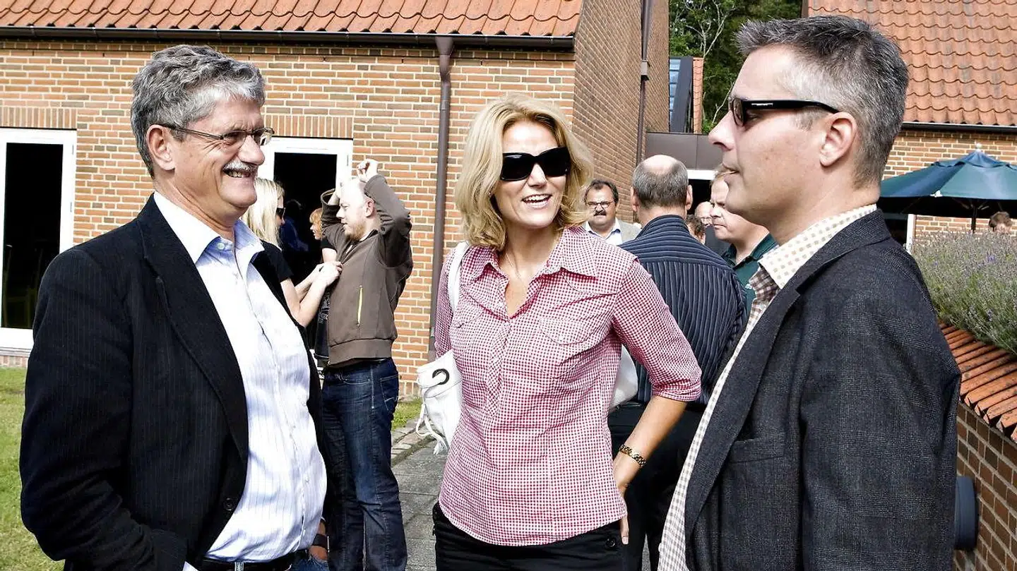 (ARKIV 2007) Socialdemokratiets daværende formand Helle Thorning-Schmidt, Mogens Lykketoft (tv.) og Henrik Sass Larsen (th.).