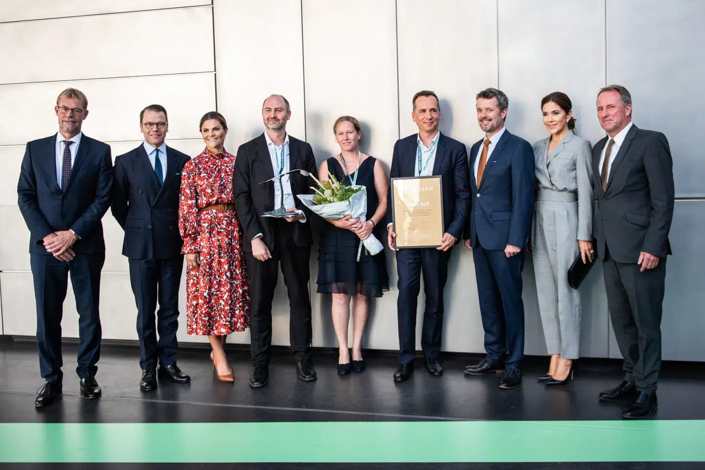 Det svenske kronprinsessepar og det danske kronprinspar i DR Koncerthuset tirsdag 17. september 2019. (Photo: Ida Marie Odgaard/Ritzau Scanpix)