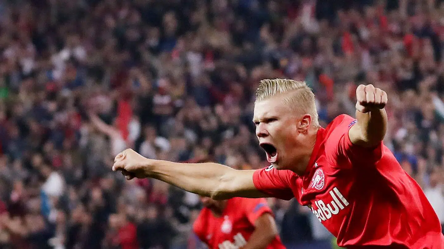 Erling Braut Haaland imponerede alt og alle, da han i Champions League-opgøret mod Genk scorede tre mål i første halvleg.