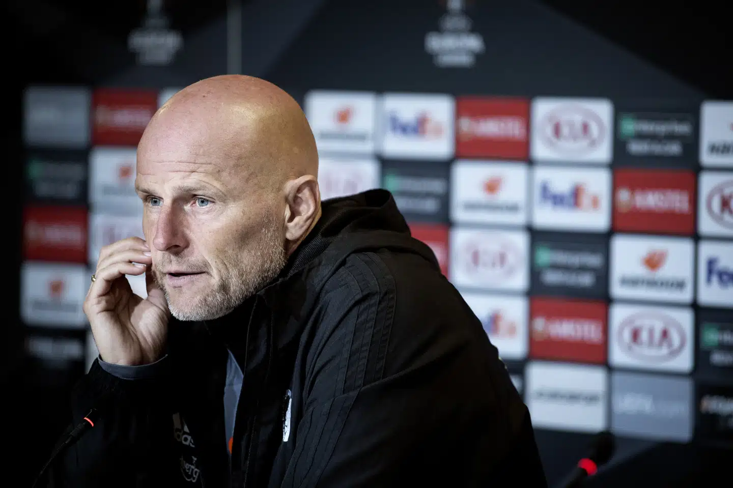 Ståle Solbakkens FCK-hold har tabt de seneste tre kampe. Torsdag gælder det FC Lugano fra Schweiz i Europa League. Liselotte Sabroe/Ritzau Scanpix