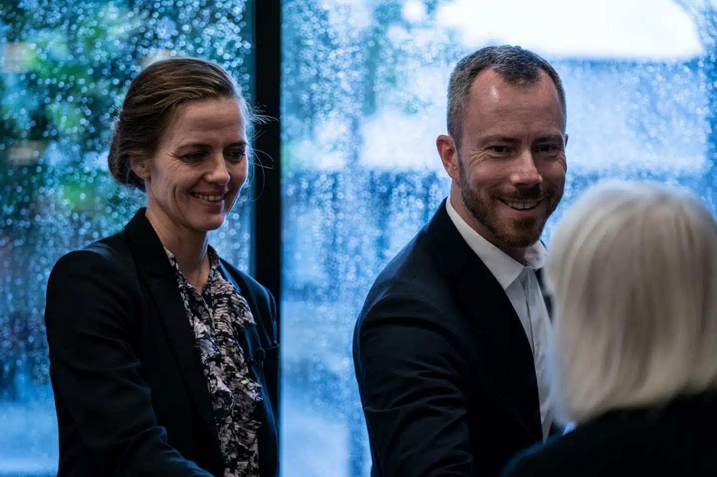 Samme med Ellen Trane Nørby (på billedet) og Inger Støjberg, som begge er kandidater til posten som Venstres kommende næstformand, var Jakob Ellemann-Jensen (V) til kredsmøde på Lyngby Gymnasium tirsdag aften. Formands- og næstformandskandidaterne i Venstre besøger frem mod det ekstraordinære landsmøde den 21. september de forskellige regioner for at møde medlemmerne. Niels Christian Vilmann/Ritzau Scanpix