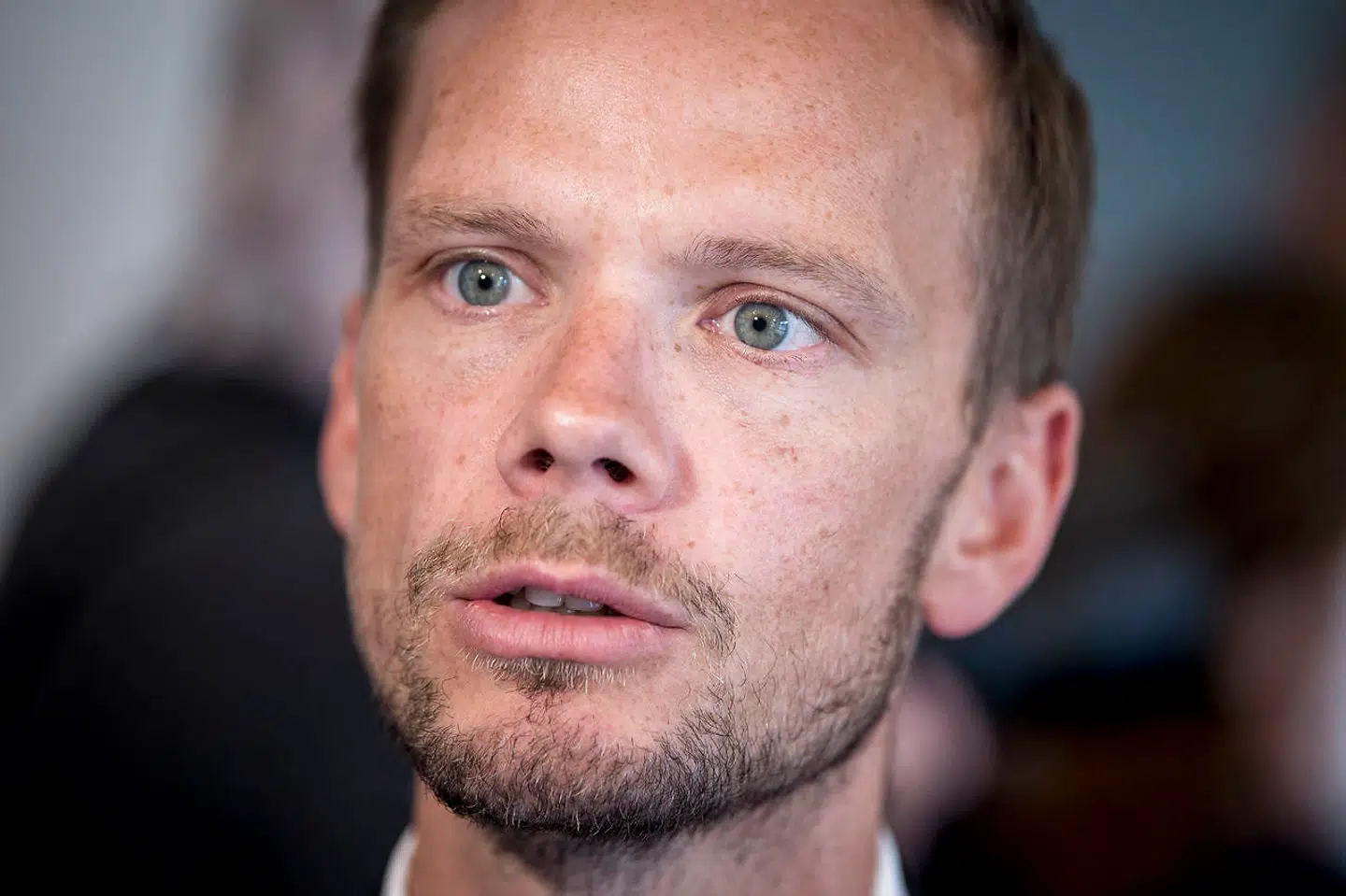 Beskæftigelsesminister Peter Hummelgaard (S) har forståelse for, at det kan skabe frustration, når alle ikke vil være medlem af den samme fagforening, men den udtalelse falder flere V-profiler for brystet. (Foto: Mads Claus Rasmussen/Ritzau Scanpix)